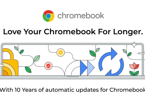 Chromebooks will get 10 years of automatic Chromebook updates